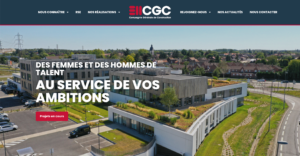 réalisation site internet CGC